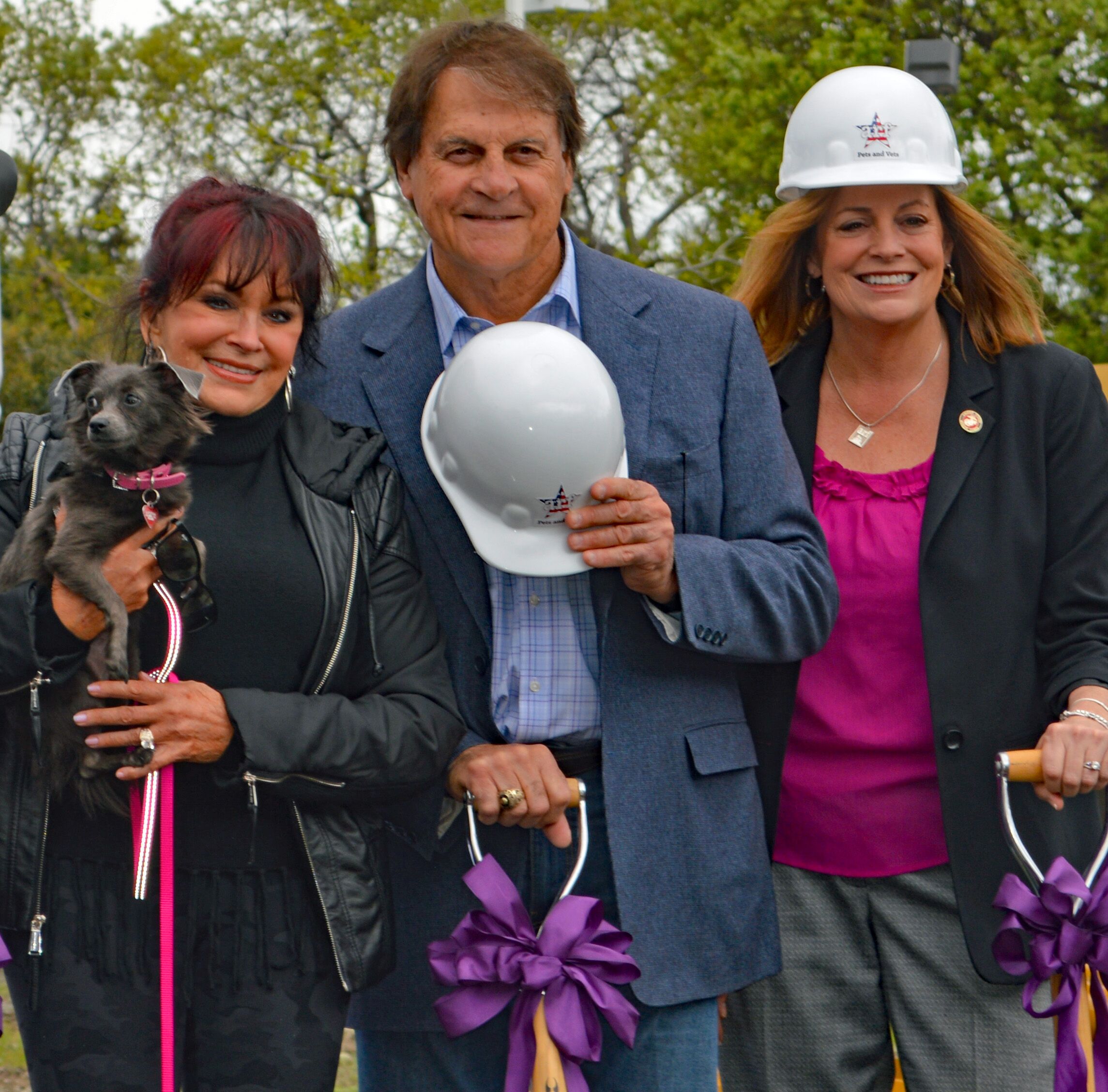 Tony La Russa and ARF Donors Launch Pets for Veterans Building in Walnut  Creek. –